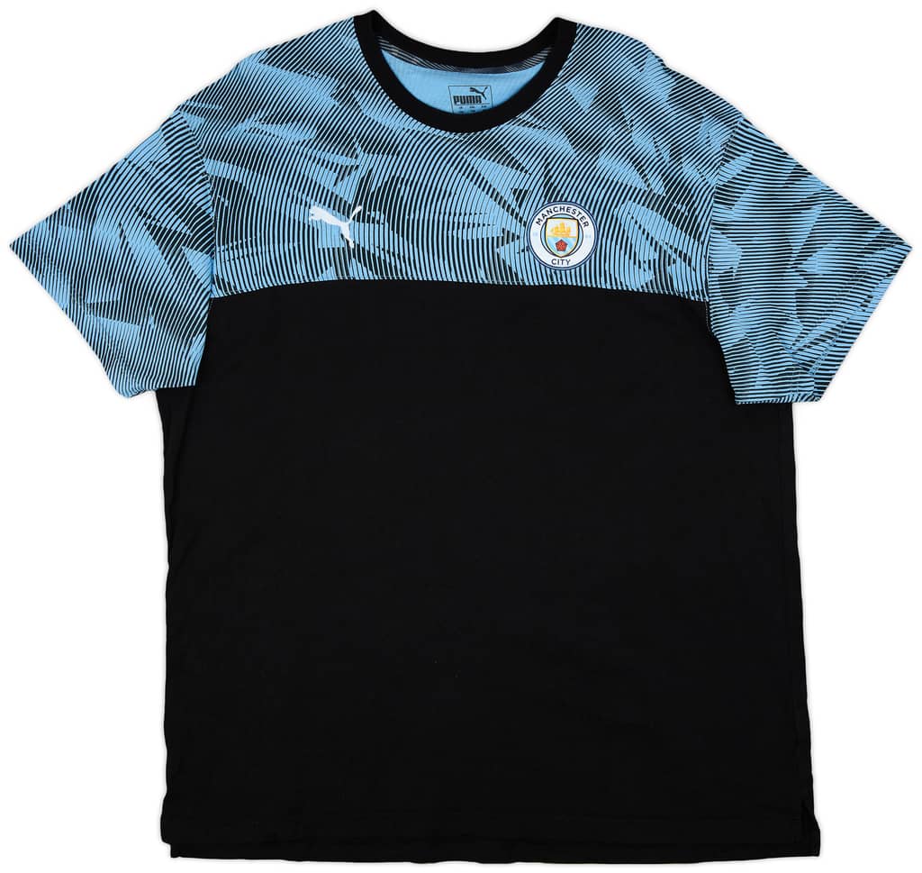 2019-20 Manchester City Puma Cotton Tee - 9/10 - (XXL)