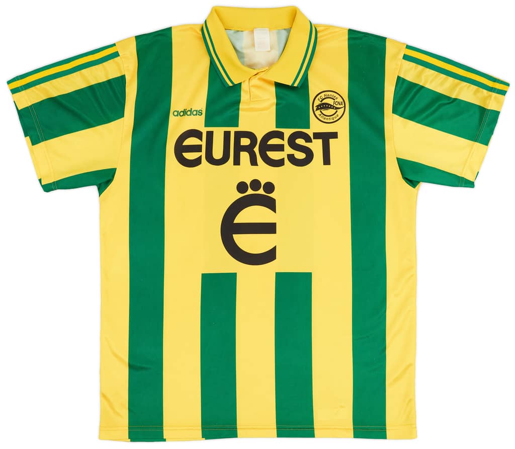 1995-96 Nantes Home Shirt - 9/10 - (XL)