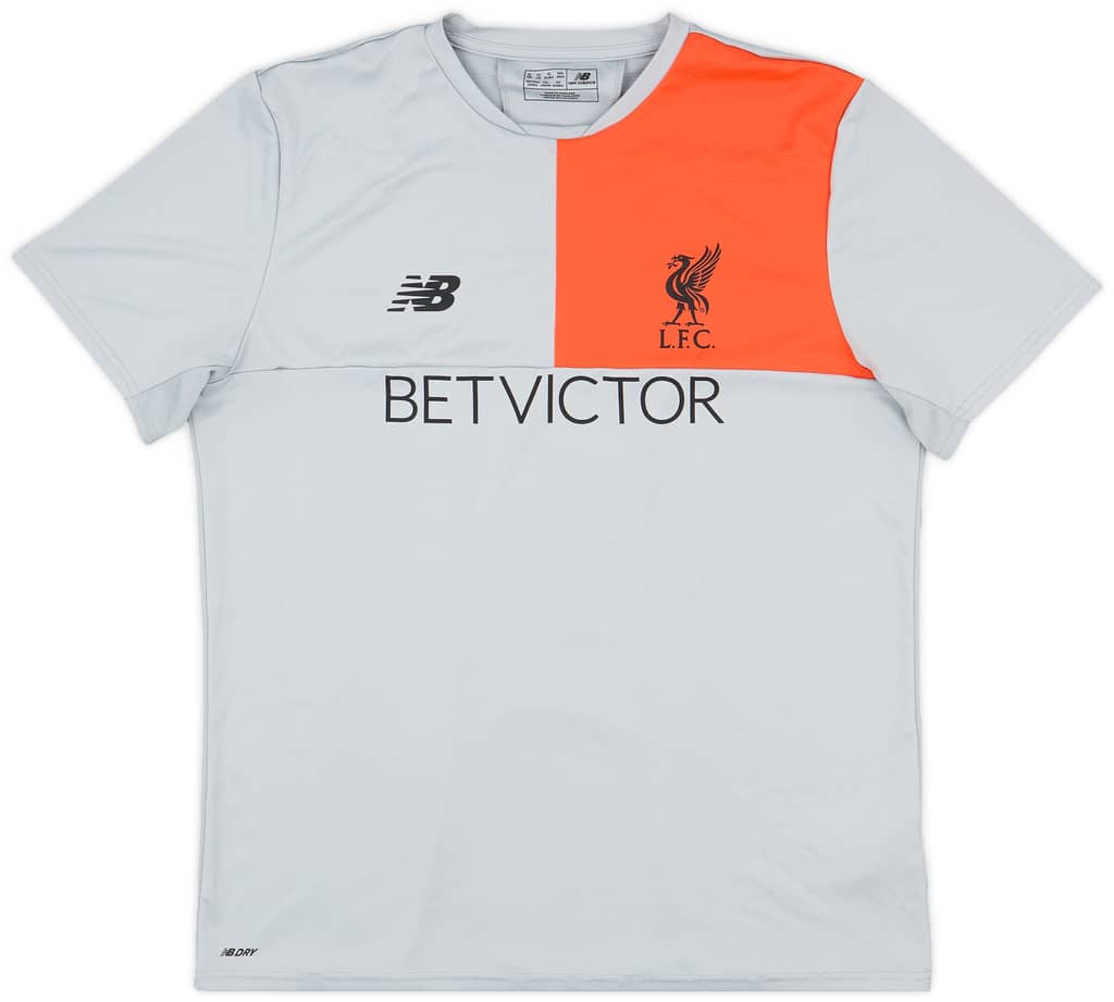 2016-17 Liverpool New Balance Training Shirt - 8/10 - (XL)