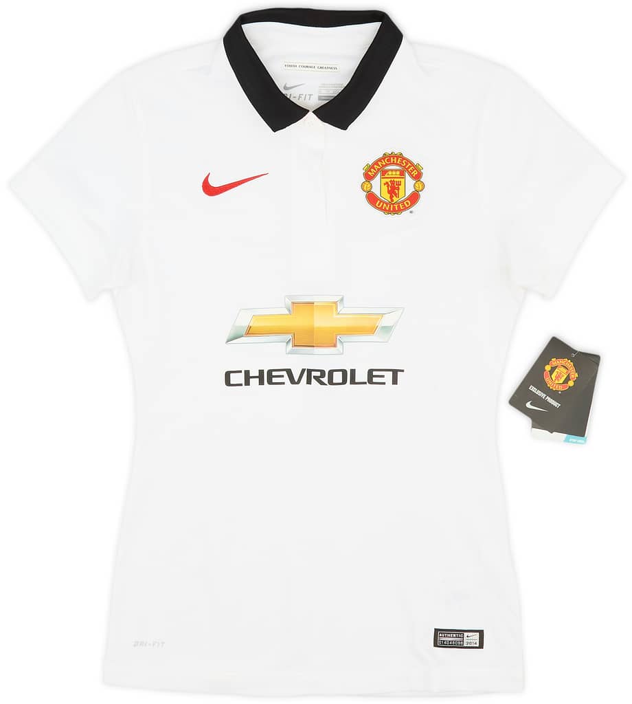 2014-15 Manchester United Away Shirt (Women's XS)