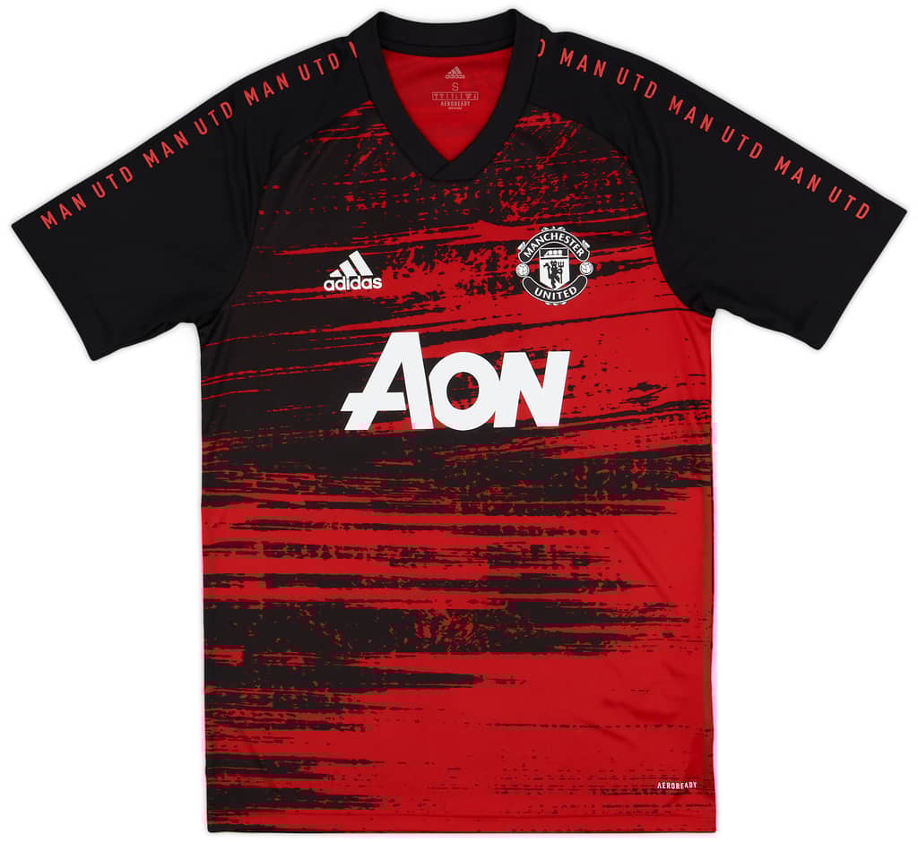 2019-20 Manchester United adidas Training Shirt - 10/10 - (S)