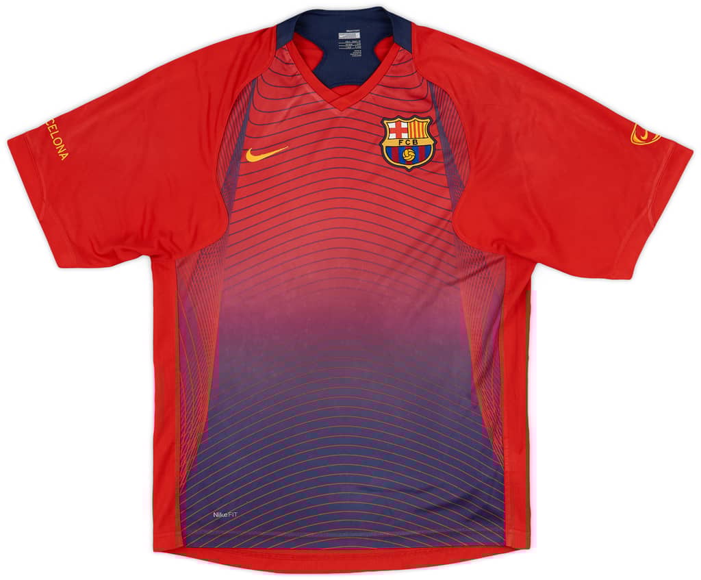 2007-08 Barcelona Nike Training Shirt - 8/10 - (S)