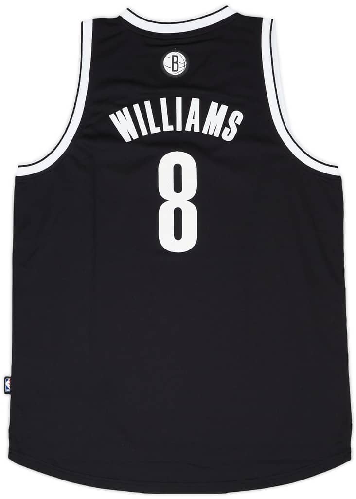 2012-14 Brooklyn Nets Williams #8 adidas Swingman Away Jersey (XS)