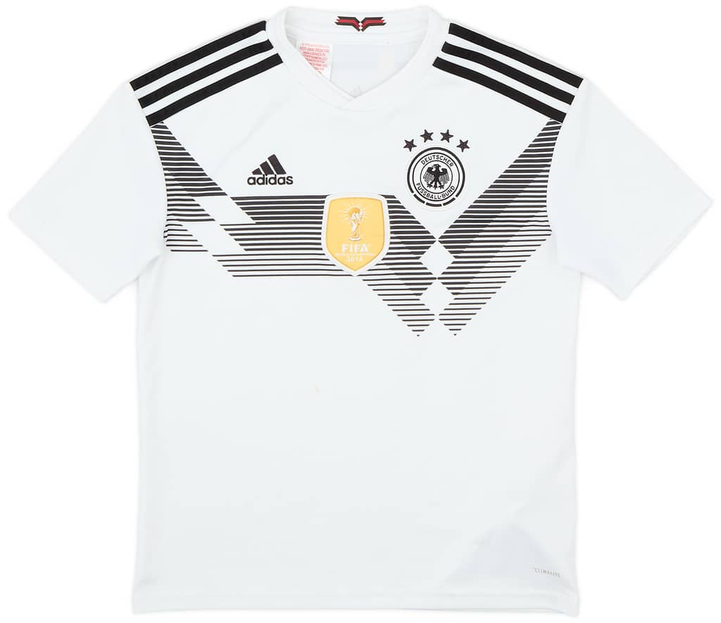 2018-19 Germany Home Shirt - 6/10 - (M.Boys)