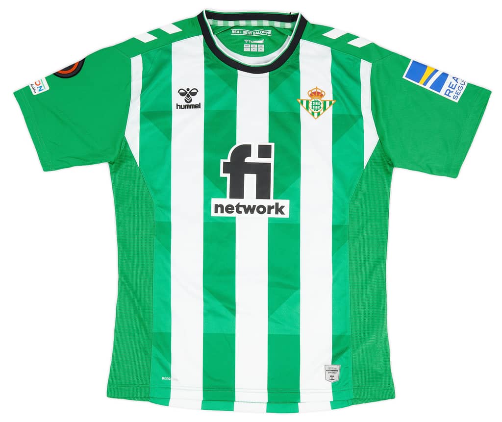 2022-23 Real Betis Match Issue Europa League Home Shirt Miranda #33