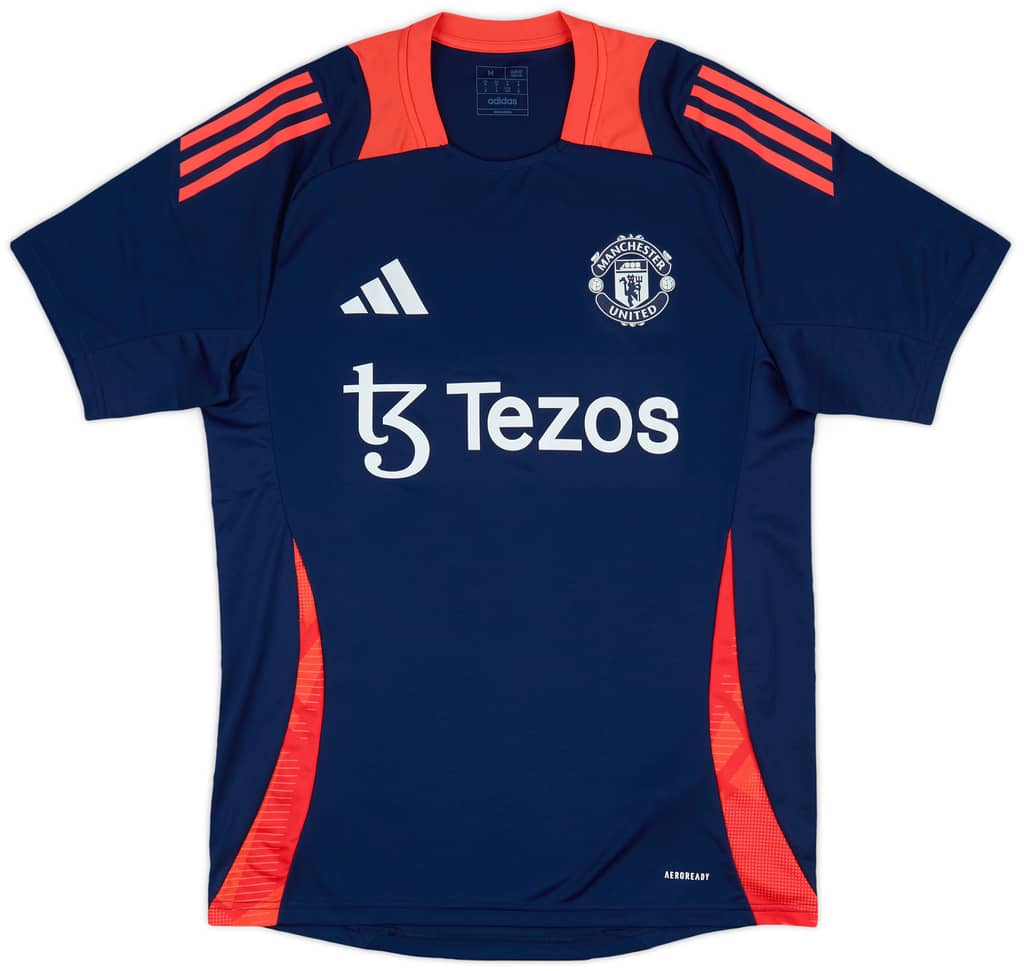 2024-25 Manchester United adidas Training Shirt - As New - (M)