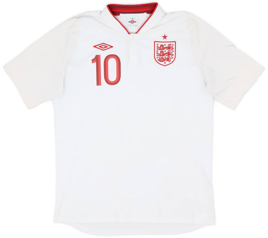 2012-13 England Home Shirt Rooney #10 - 5/10 - (L)