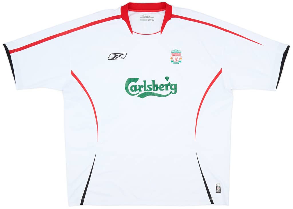 2005-06 Liverpool Away Shirt Gerrard #8 - 6/10 - (XXL)