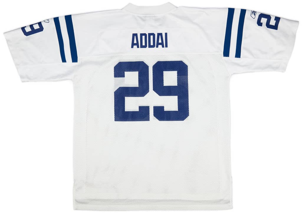 2007 Indianapolis Colts Addai #29 Reebok On Field Jersey (Away) XL