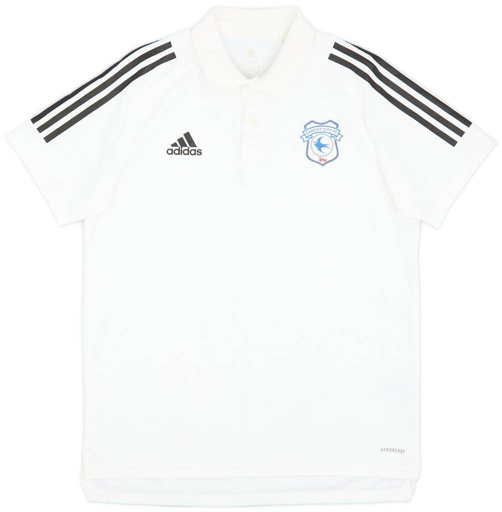 2020-21 Cardiff City adidas Travel Polo - 9/10 - (M)