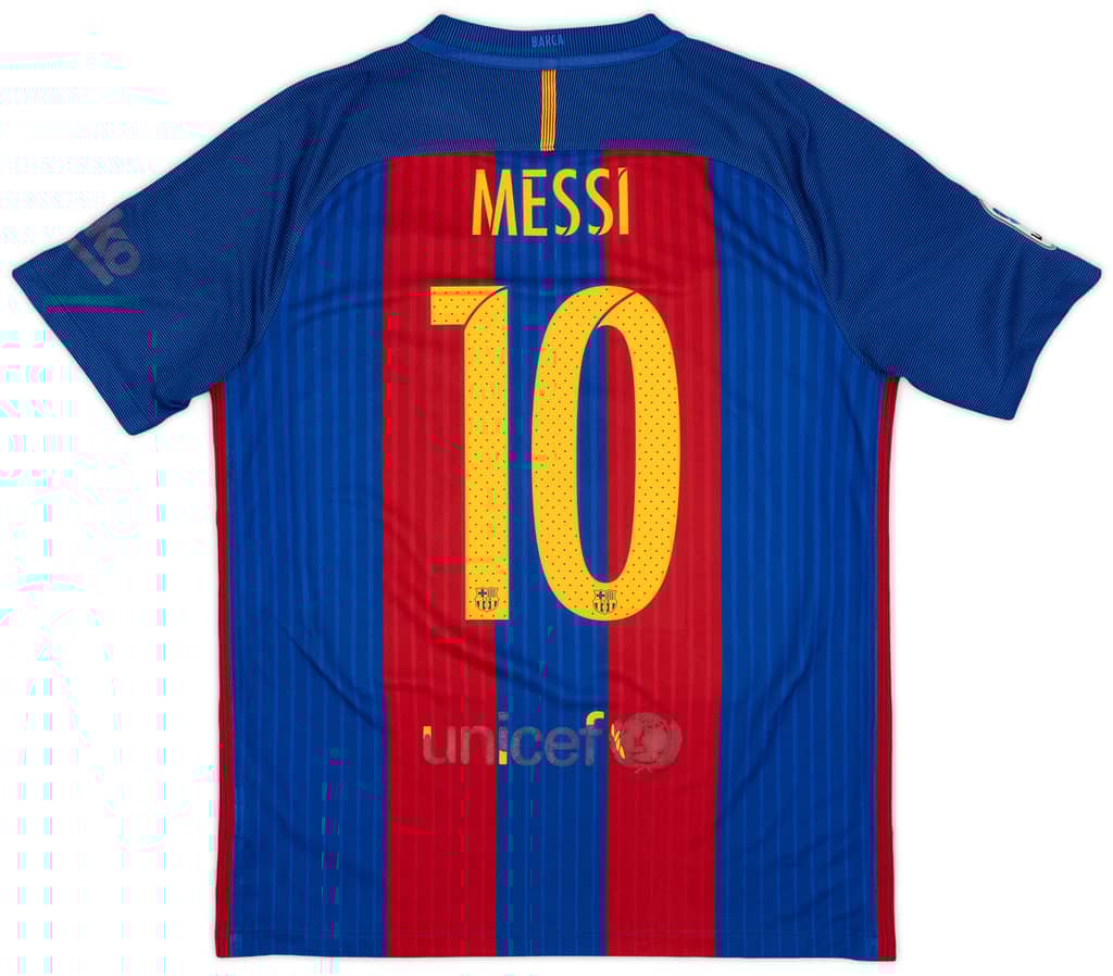 2016-17 Barcelona Home Shirt Messi #10 - 5/10 - (S)