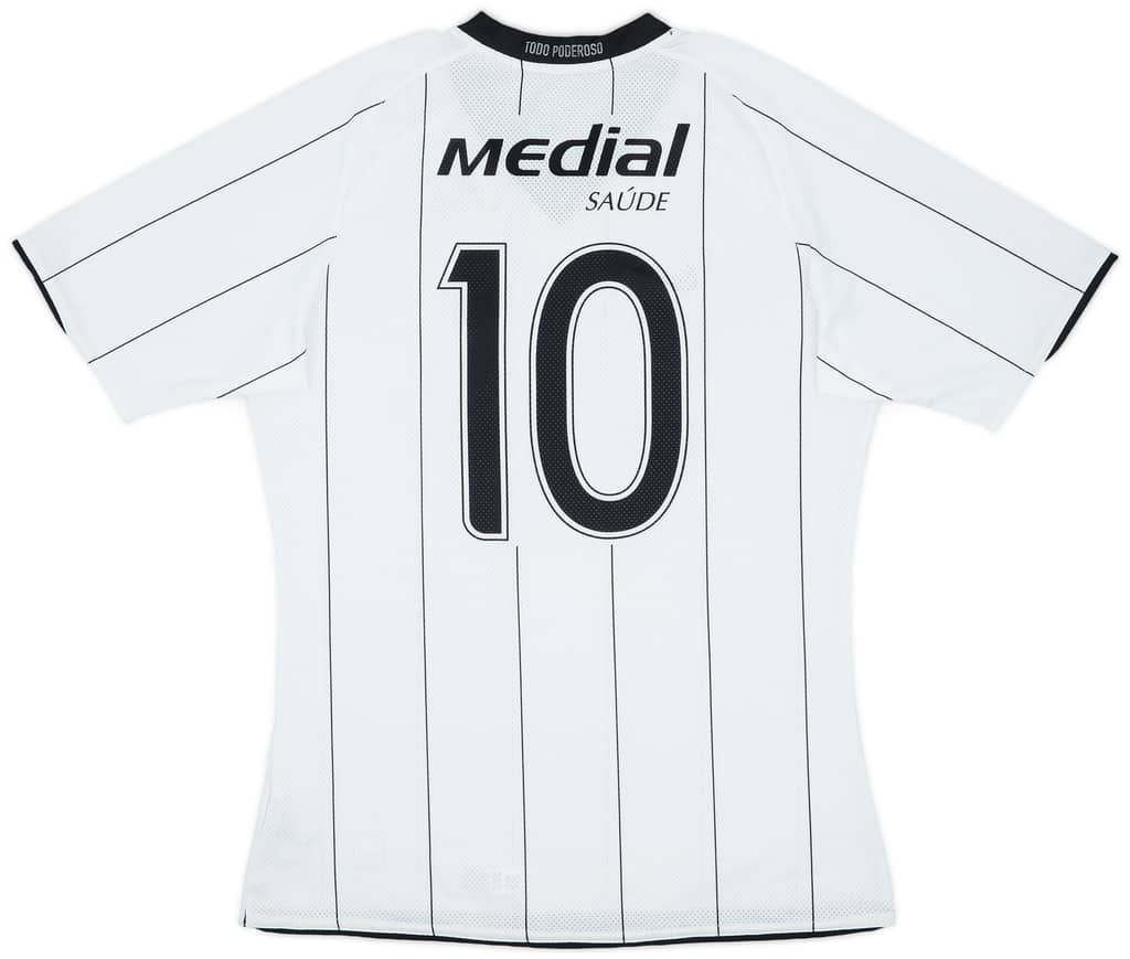 2008 Corinthians Home Shirt #10 - 5/10 - (L)