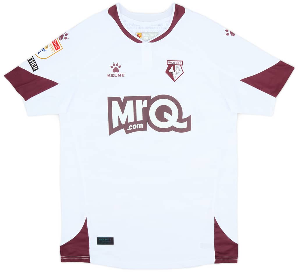2023-24 Watford Match Issue Away Shirt Louza #10