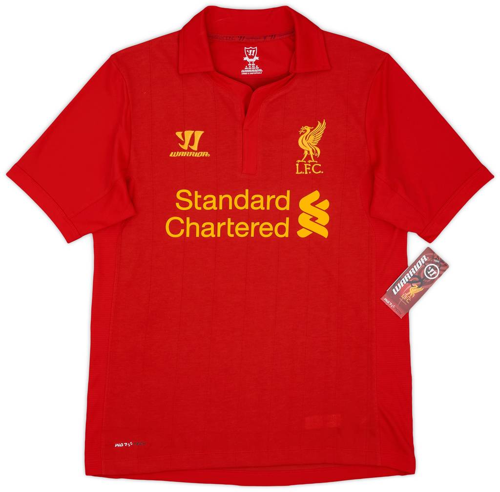 2012-13 Liverpool Home Shirt Gerrard #8 (S)