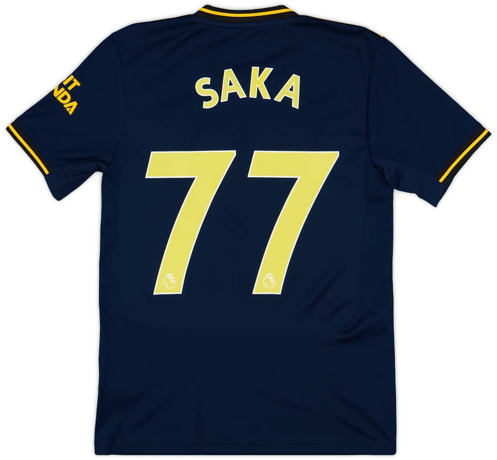 2019-20 Arsenal Third Shirt Saka #77 - 9/10 - (S)