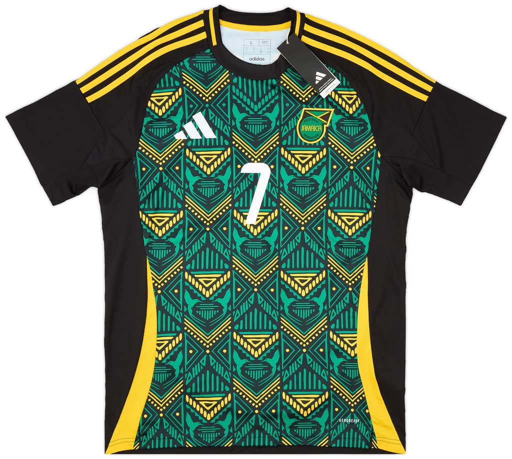 2024-25 Jamaica Away Shirt Bailey #7