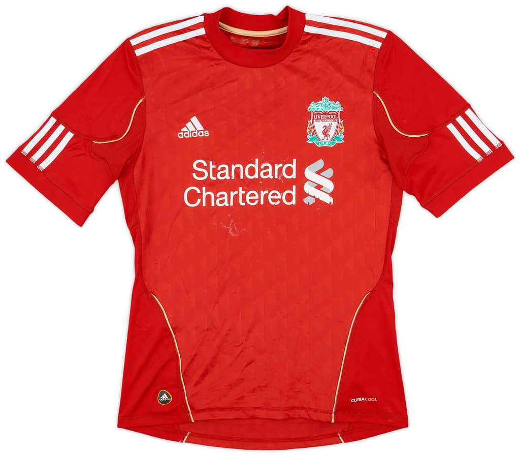 2010-12 Liverpool Home Shirt - 5/10 - (S)
