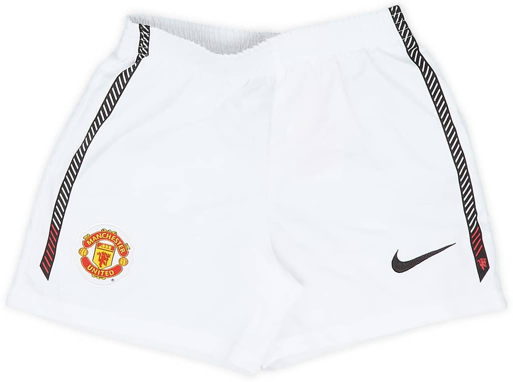 2010-11 Manchester United Home Shorts - 9/10 - (3-4 Years)