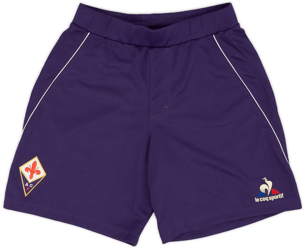 2015-16 Fiorentina Home Shorts - 9/10 - (XS)