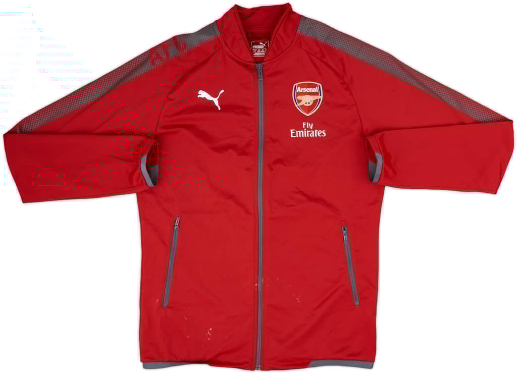 2017-18 Arsenal Puma Track Jacket - 7/10 - (L)