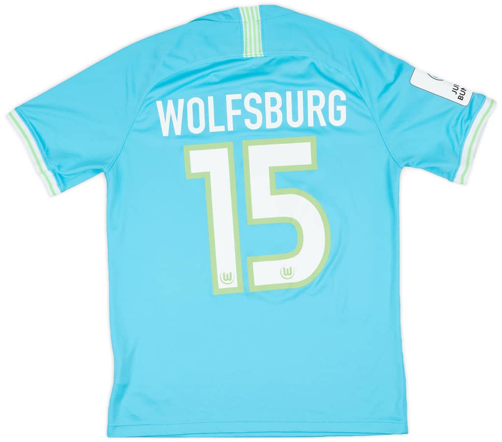 2019-20 Wolfsburg Match Issue Away Shirt #15