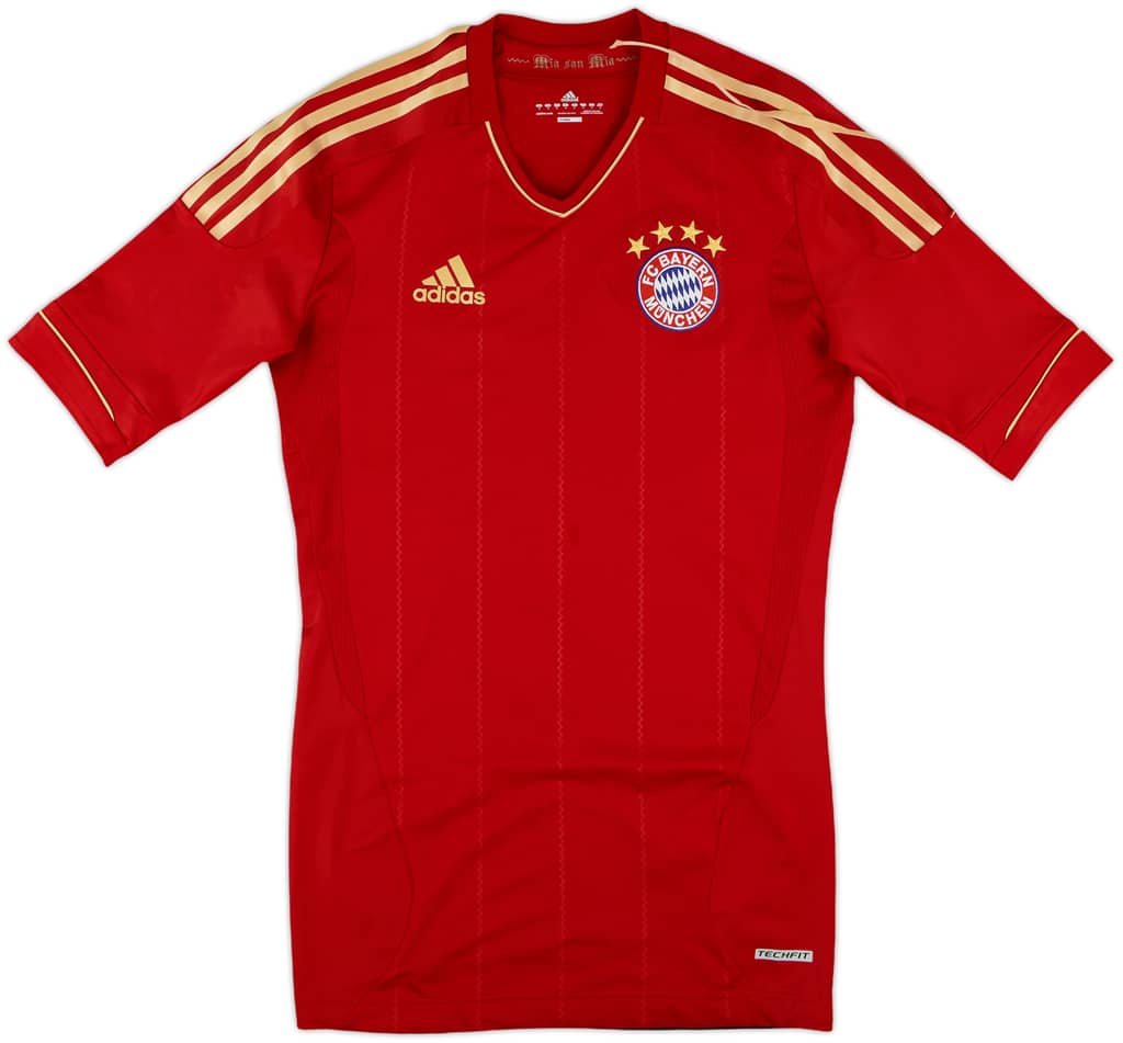 2011-13 Bayern Munich Player Issue TechFit Home Shirt - 7/10 - (M)