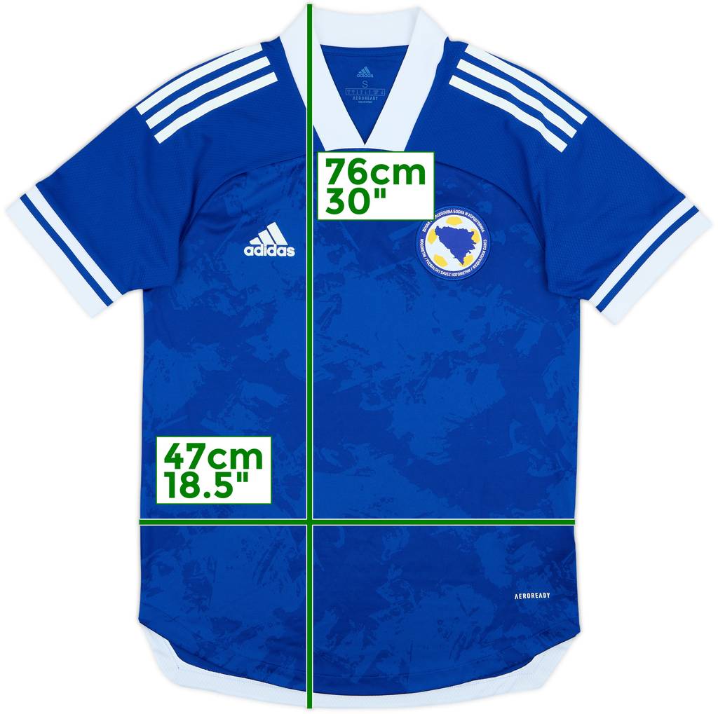 2020-22 Bosnia & Herzegovina Home Shirt - 8/10 - (S)