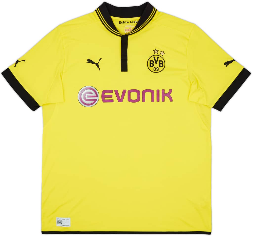 2012-13 Borussia Dortmund Home Shirt - 8/10 - (XXL)