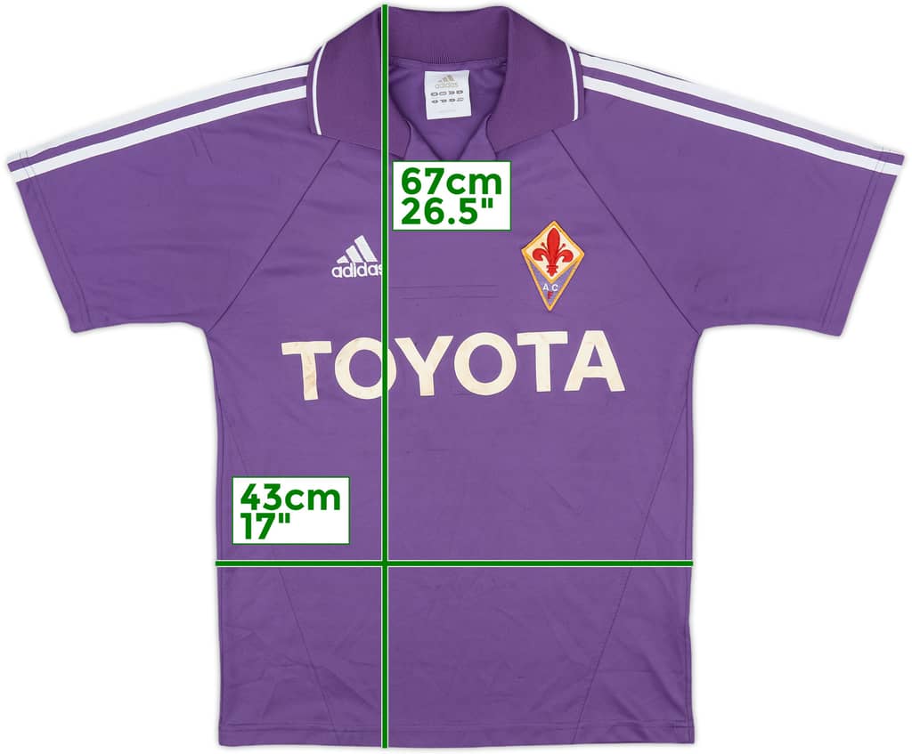 2004-05 Fiorentina Home Shirt - 7/10 - (XS)