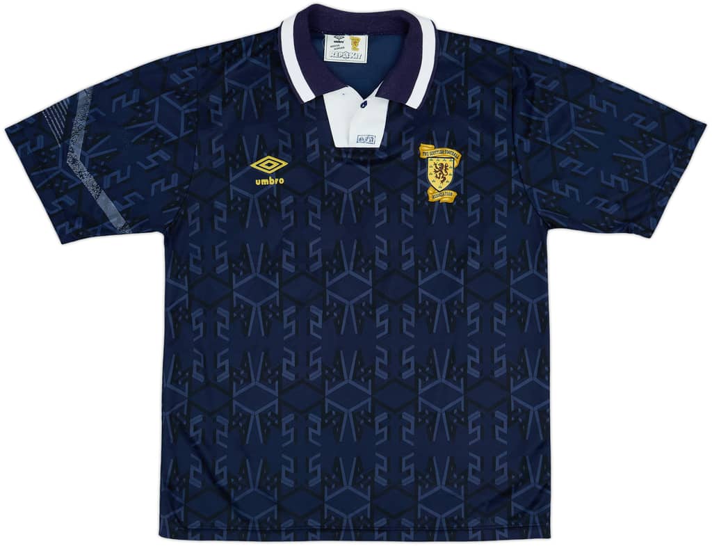 1991-94 Scotland Home Shirt - 4/10 - (M)