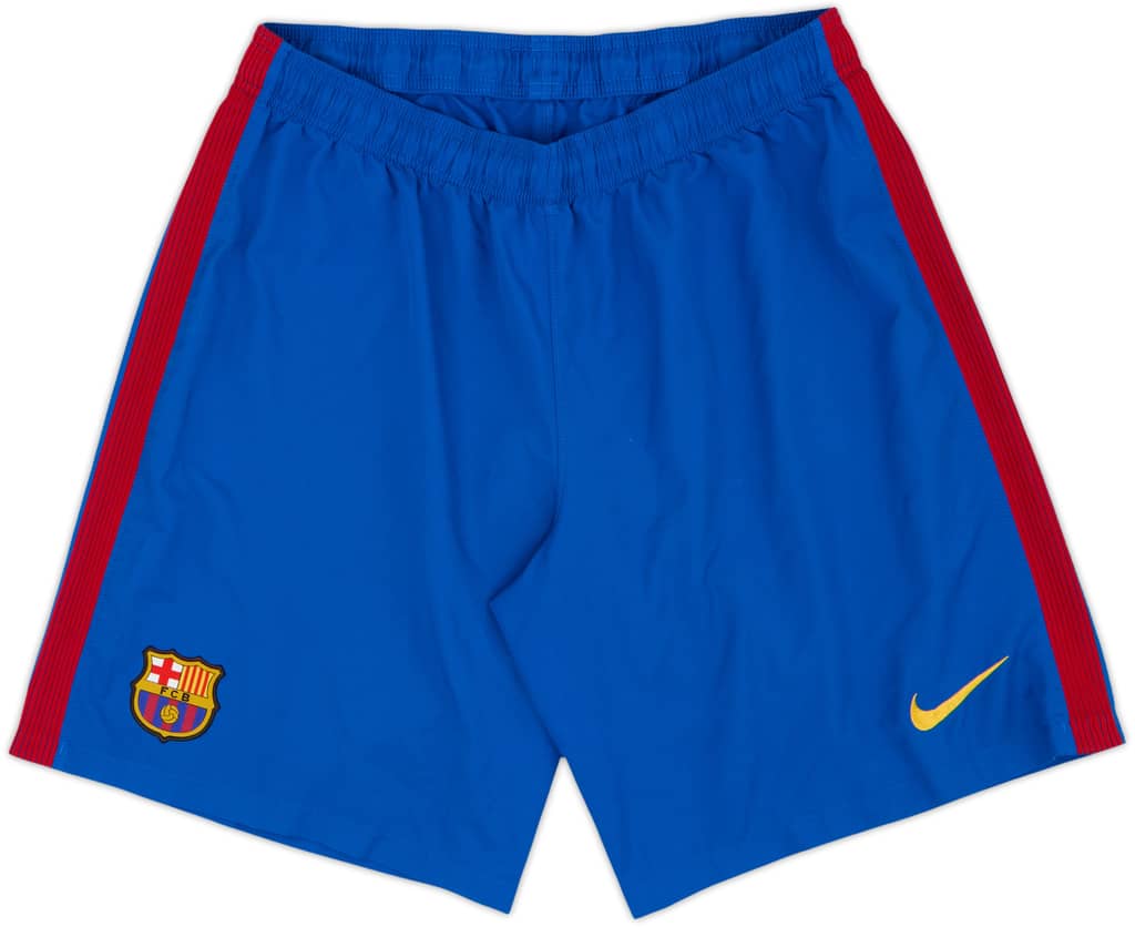 2016-17 Barcelona Home Shorts - 10/10 - (XL)
