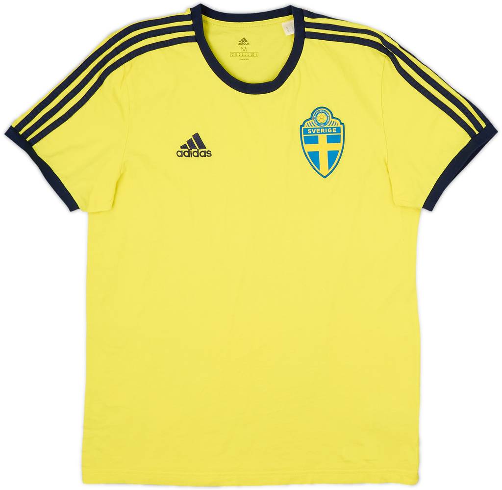2020-21 Sweden adidas Cotton Tee - 8/10 - (M)