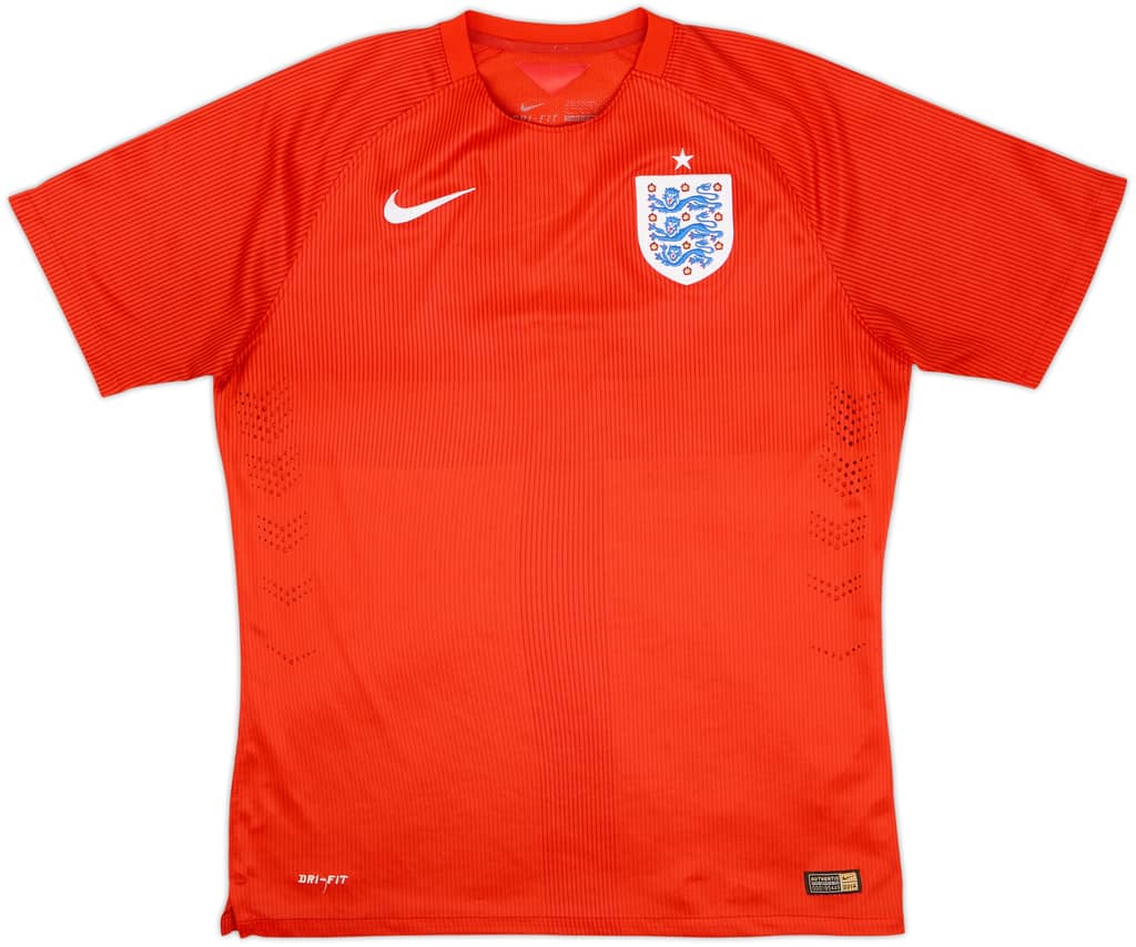 2014-15 England Player Issue Away Shirt - 8/10 - (XL)