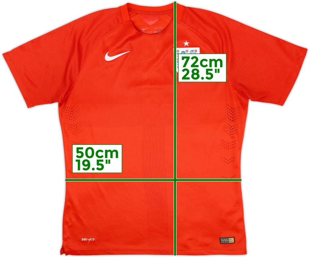 2014-15 England Player Issue Away Shirt - 8/10 - (XL)