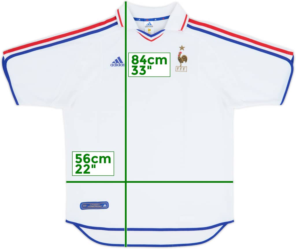 2000-02 France Away Shirt - 8/10 - (L)