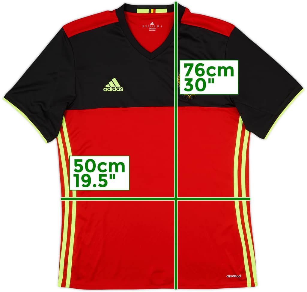 2016-17 Belgium Home Shirt - 10/10 - (M)