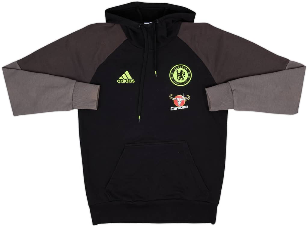 2016-17 Chelsea adidas Hooded Sweat Top - 9/10 - (M)