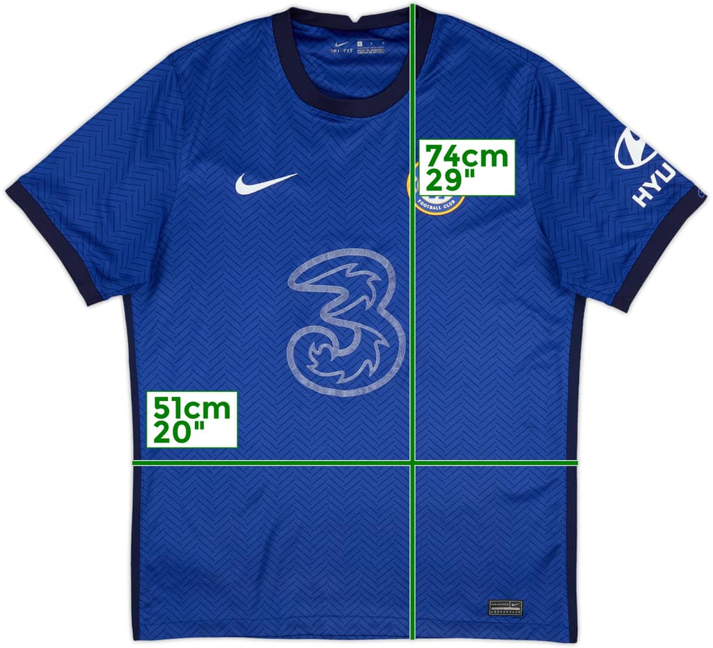 2020-21 Chelsea Home Shirt - 4/10 - (L)