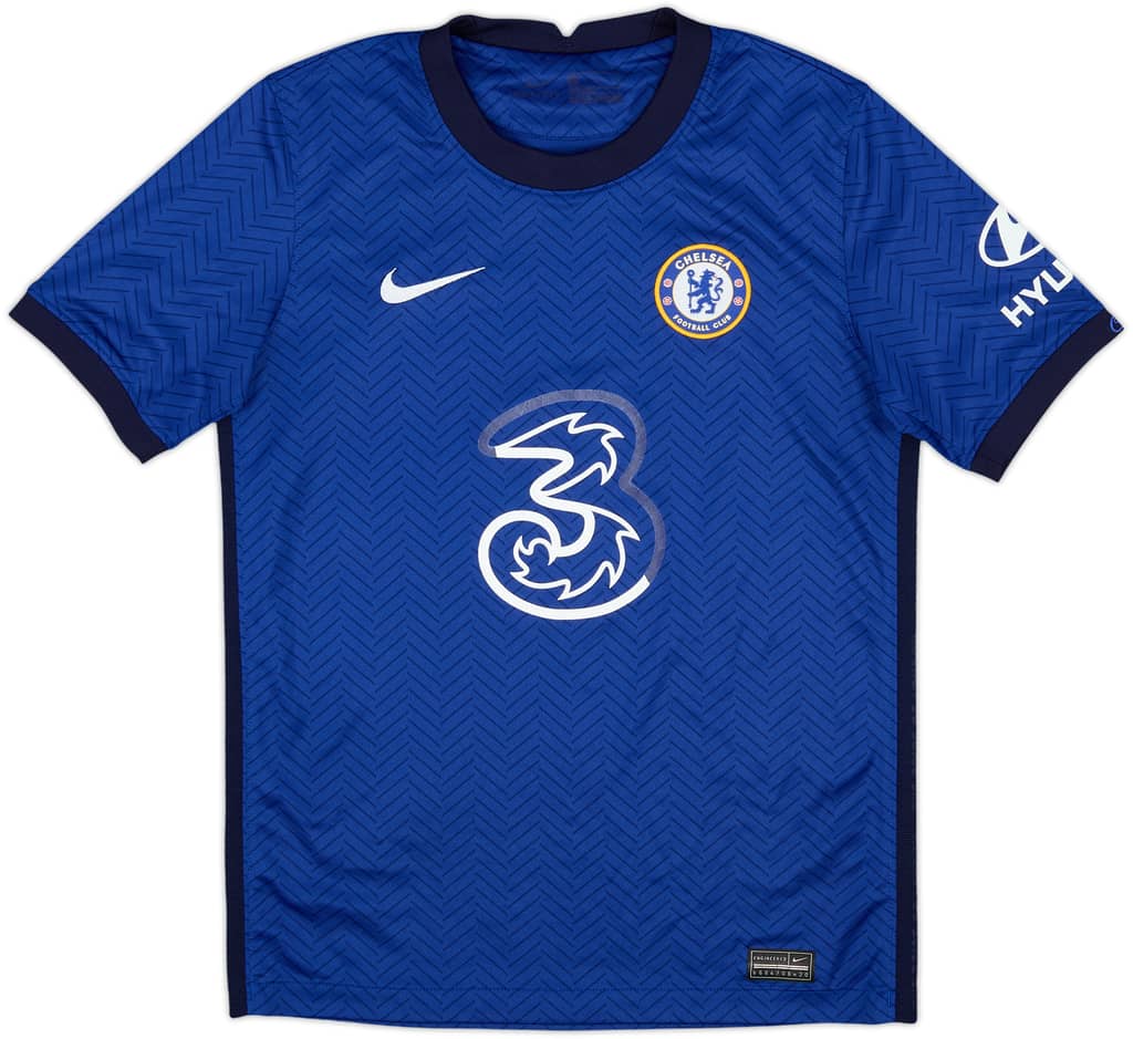 2020-21 Chelsea Home Shirt - 4/10 - (L.Boys)