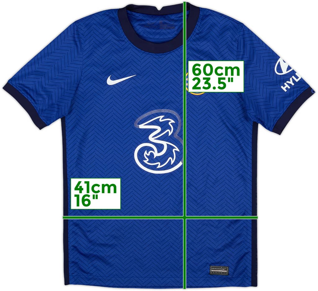 2020-21 Chelsea Home Shirt - 4/10 - (L.Boys)