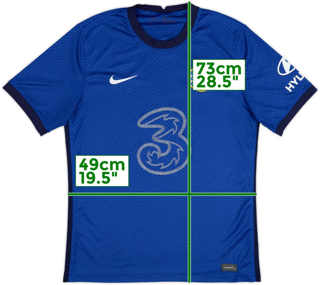 2020-21 Chelsea Home Shirt - 4/10 - (M)