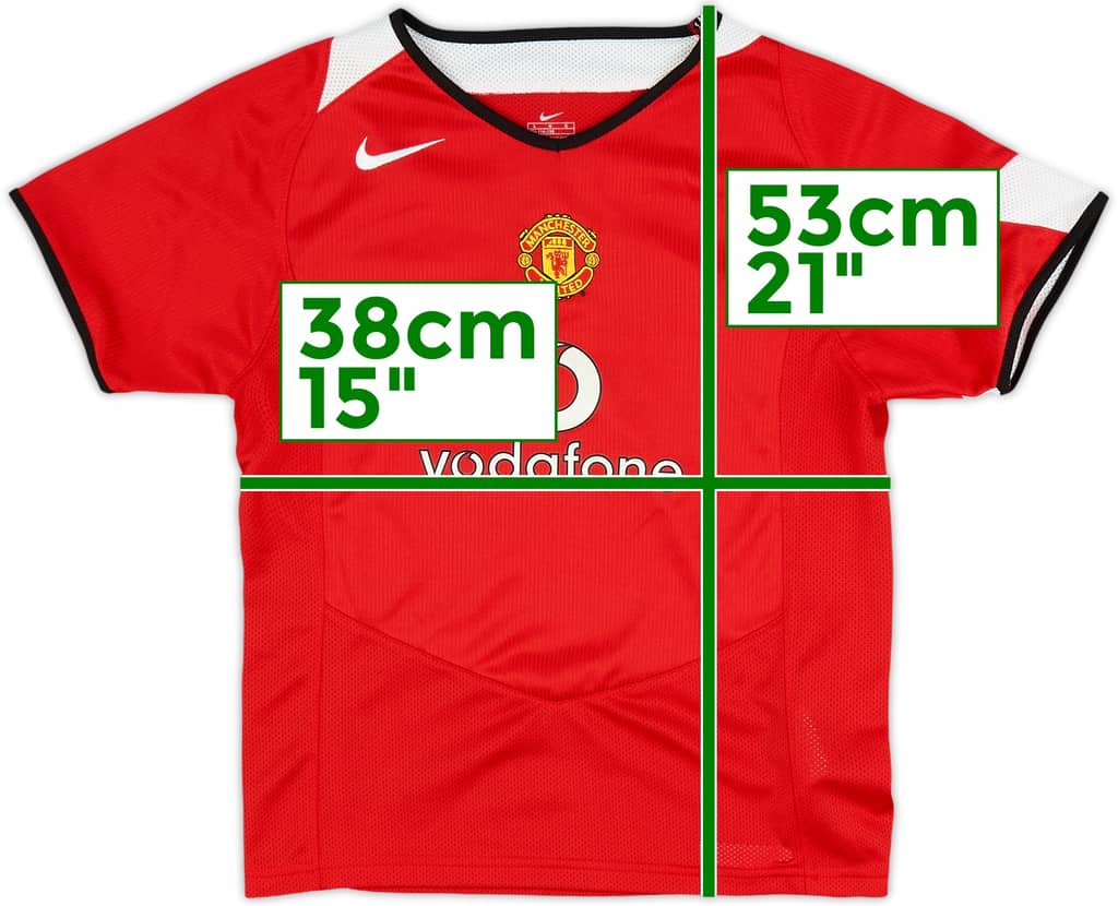 2004-06 Manchester United Home Shirt - 10/10 - (4-5 Years)