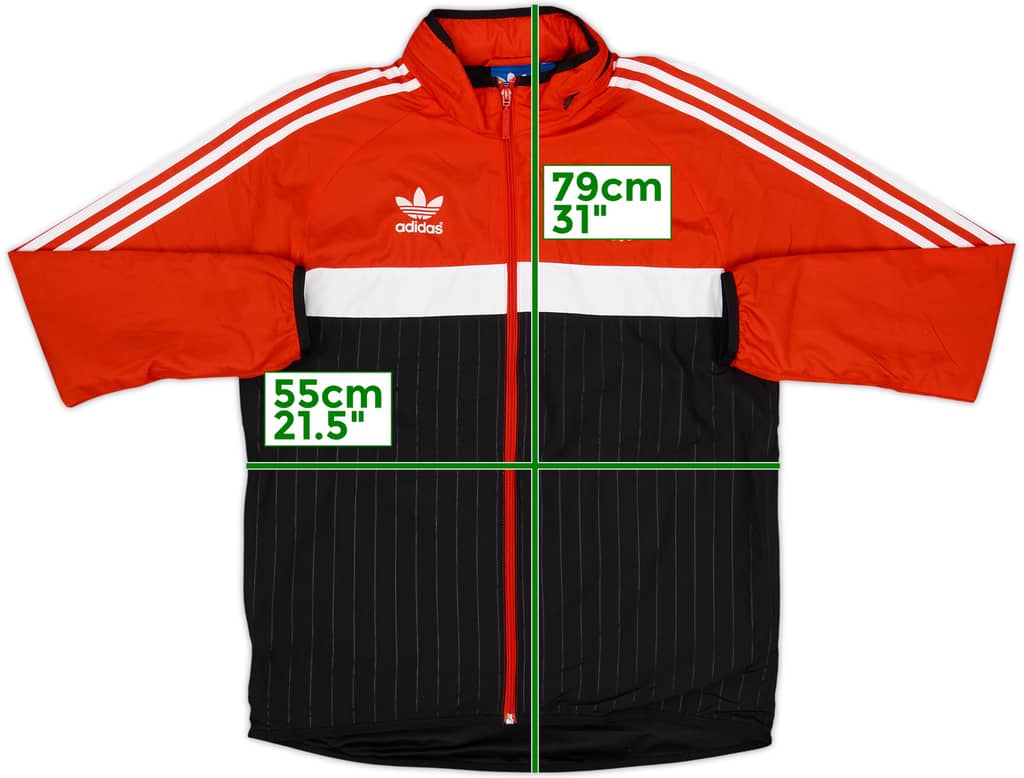 2015-16 Manchester United adidas Originals Track Jacket - 7/10 - (M)