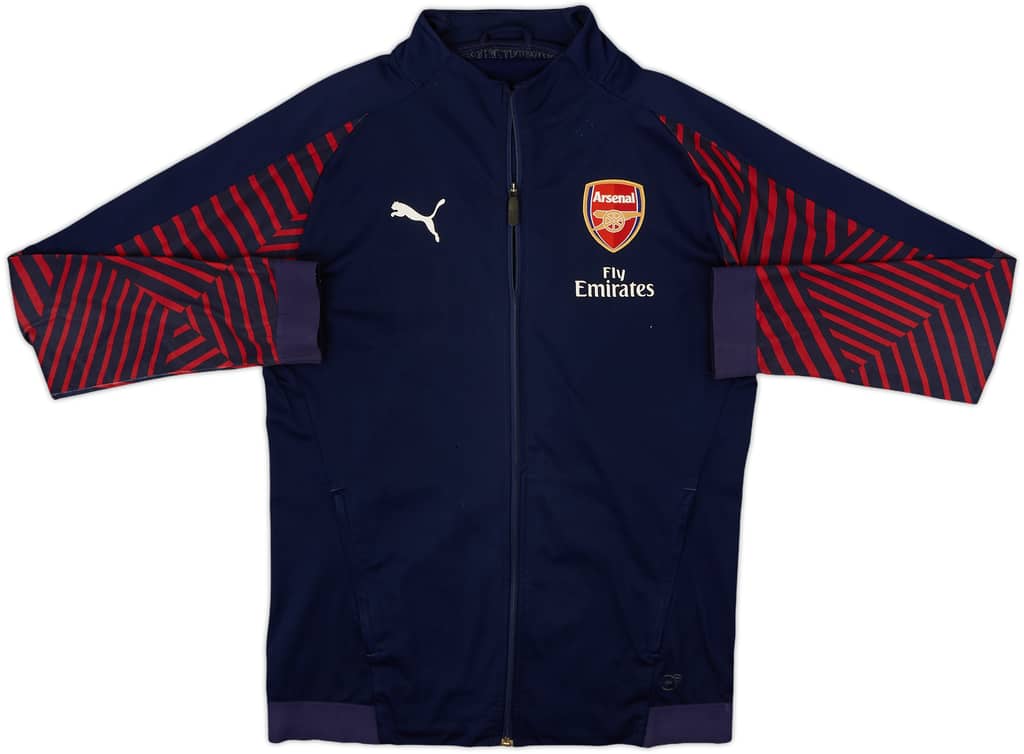 2018-19 Arsenal Puma Track Jacket - 3/10 - (M)