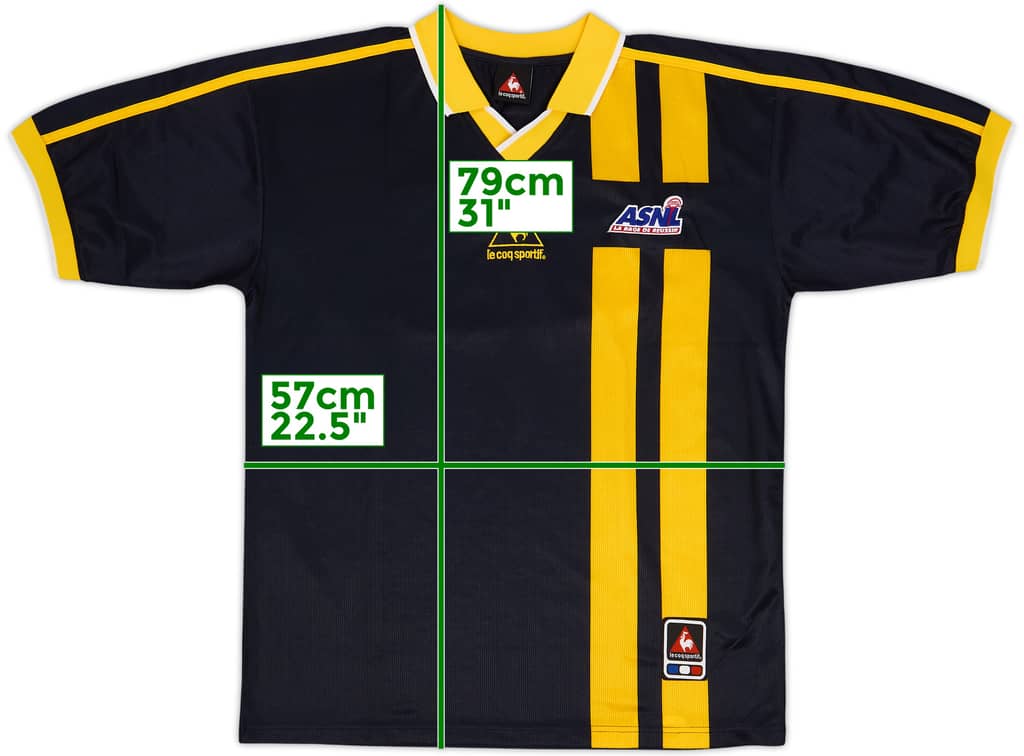 2001-02 AS Nancy Away Shirt - 9/10 - (L)