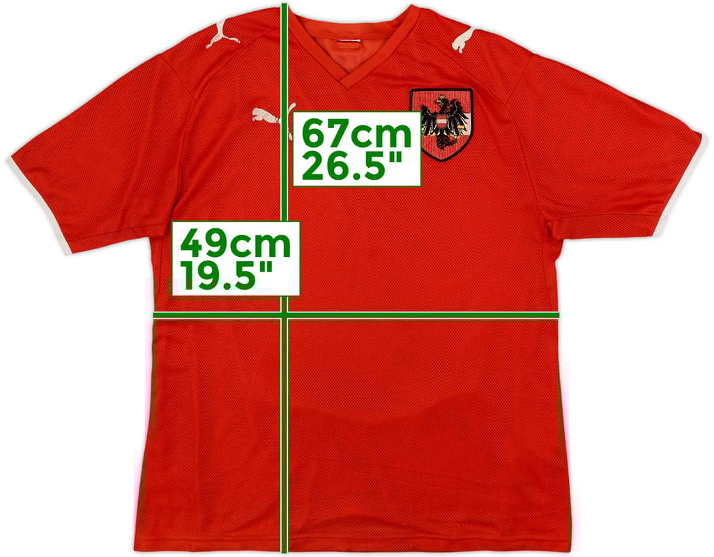 2008-09 Austria Home Shirt - 5/10 - (M)