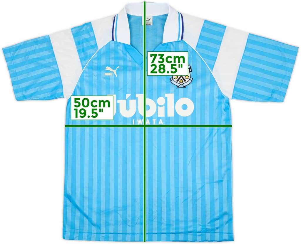 1993-95 Jubilo Iwata Cup Home Shirt - 10/10 - (L)
