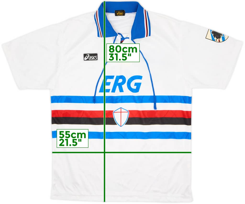 1994-95 Sampdoria Away Shirt - 8/10 - (L)