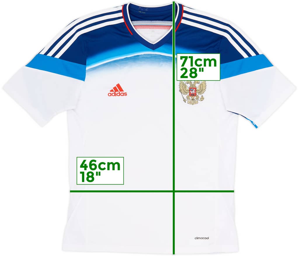 2014 Russia Away Shirt - 7/10 - (M)
