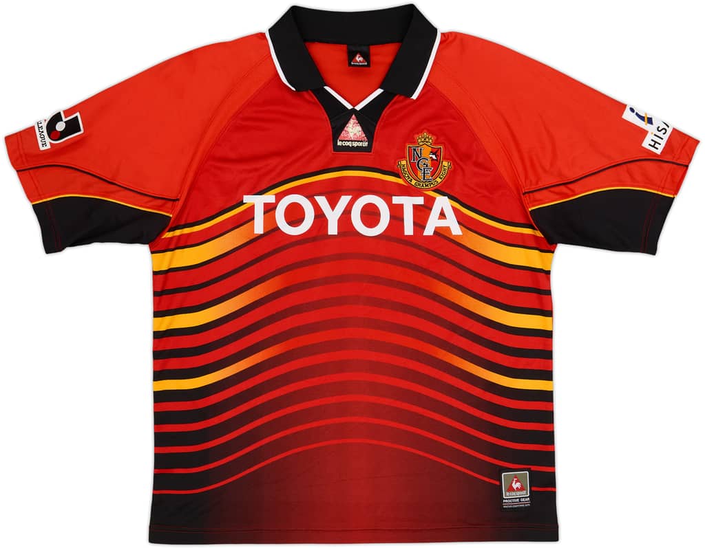 2001-03 Nagoya Grampus Eight Home Shirt - 6/10 - (XL)